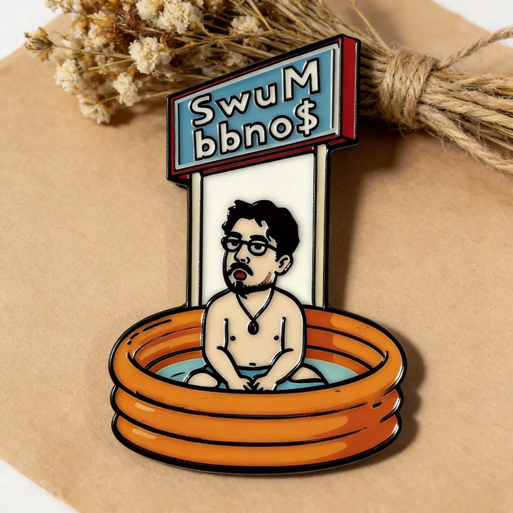 Pool Funny Scene Fridge Magnet