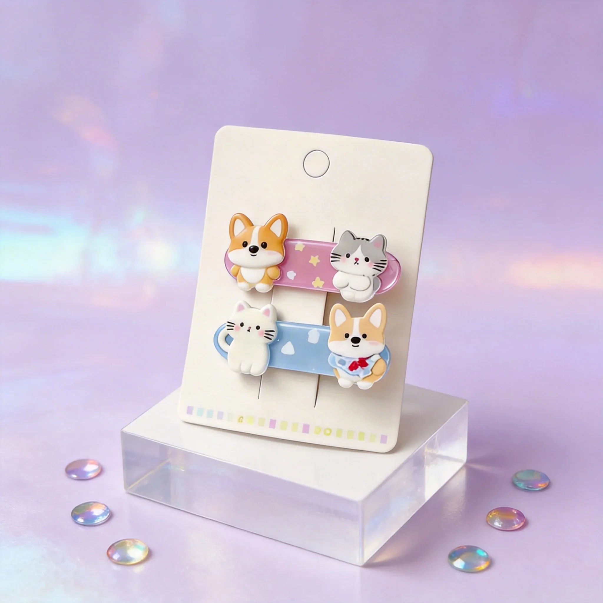 Cute Pet Cartoon Hair Clip