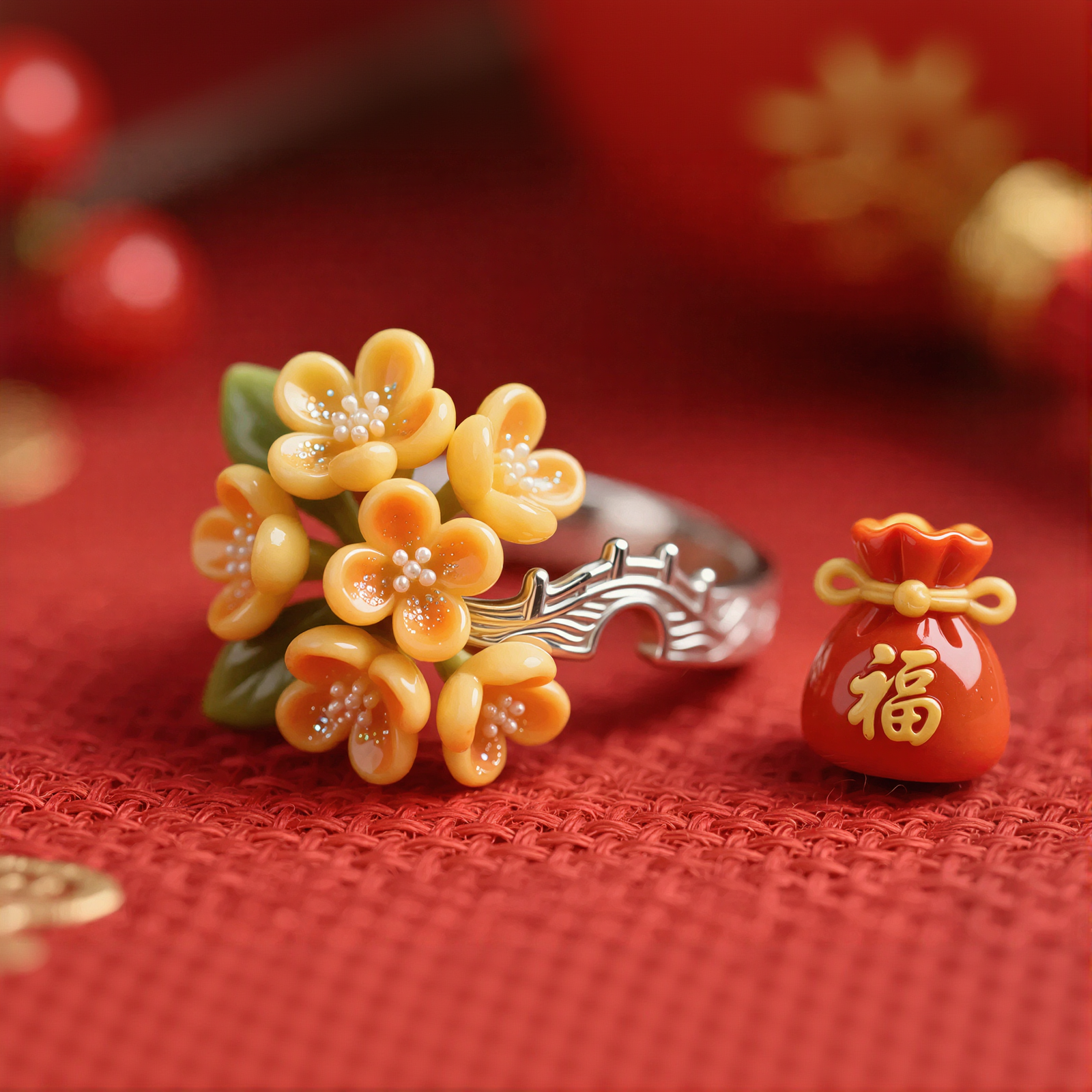 Lucky Flower Ring