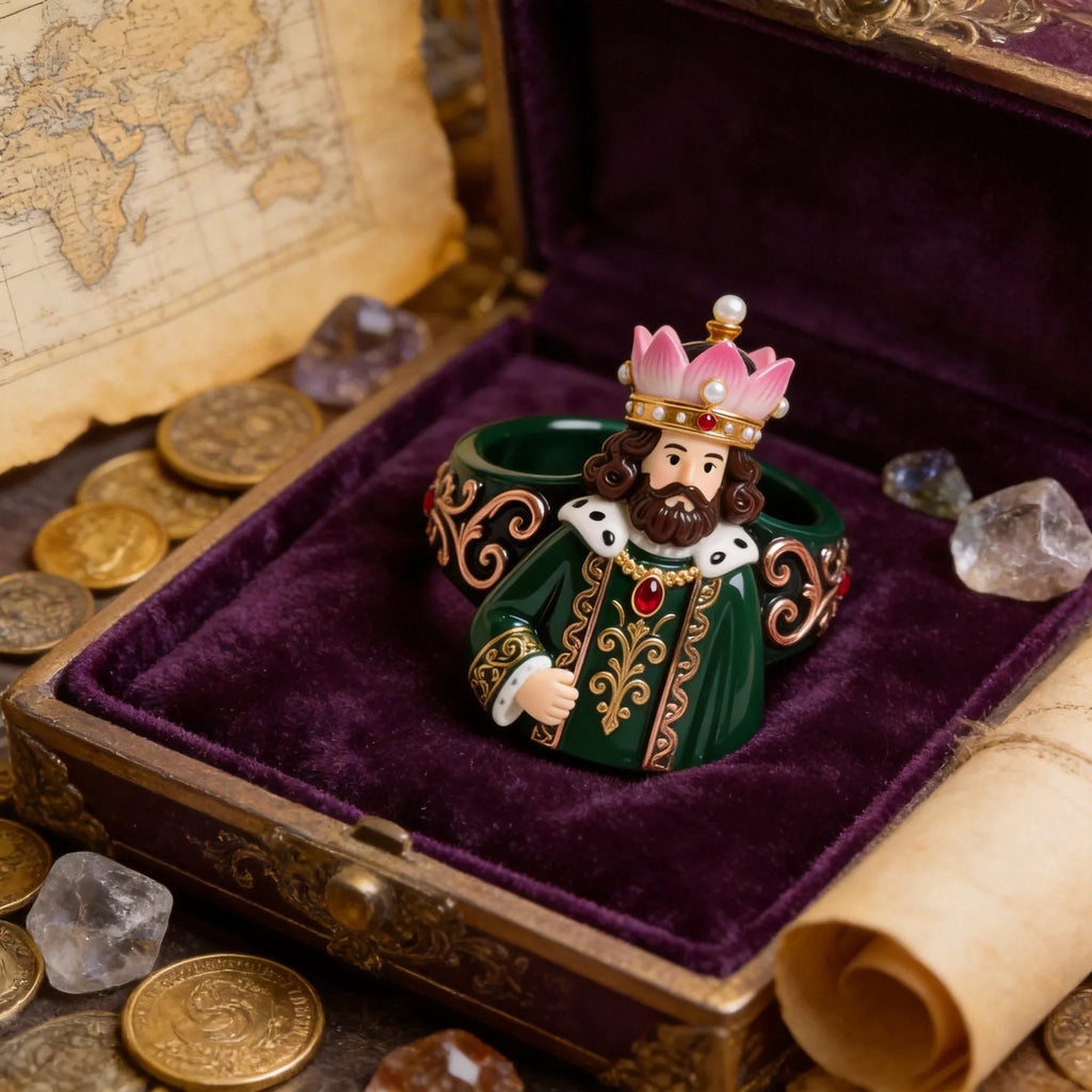 Gorgeous Crown Monarch Ring