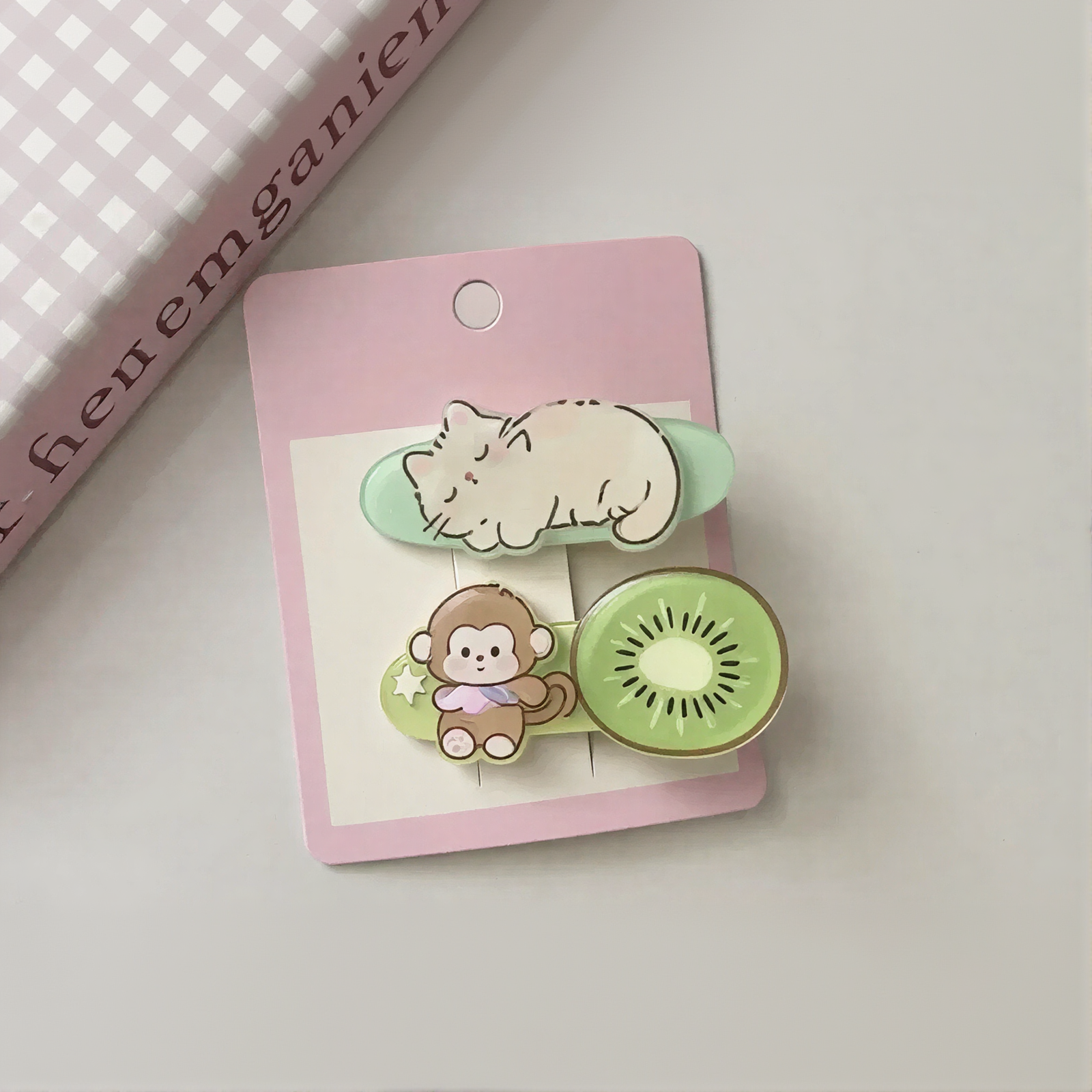 Cute Pet Fruit Hair Clip