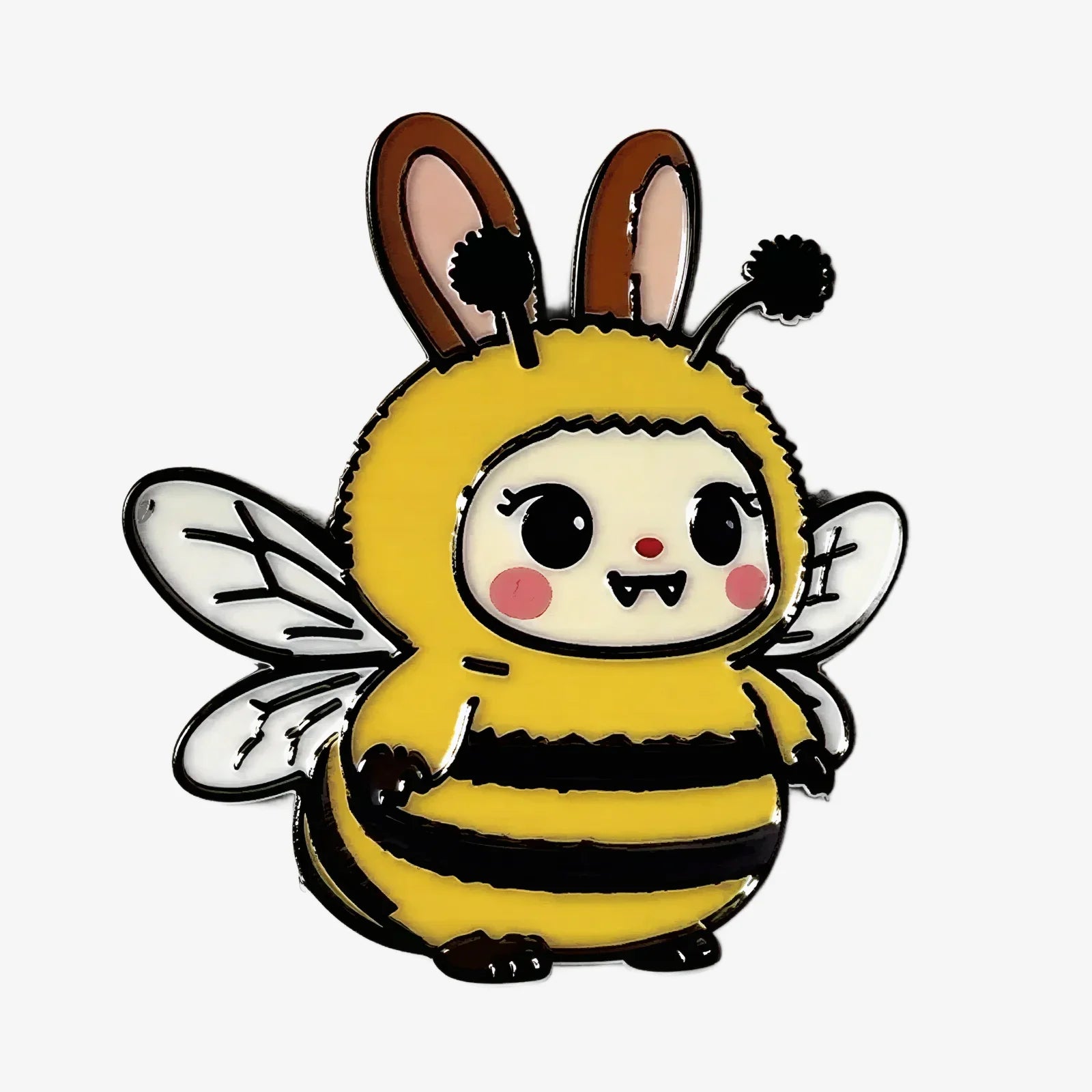 Cute Rabbit Ear Bee Fridge Magnet
