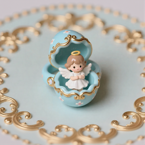 Angel Eggshell Ring