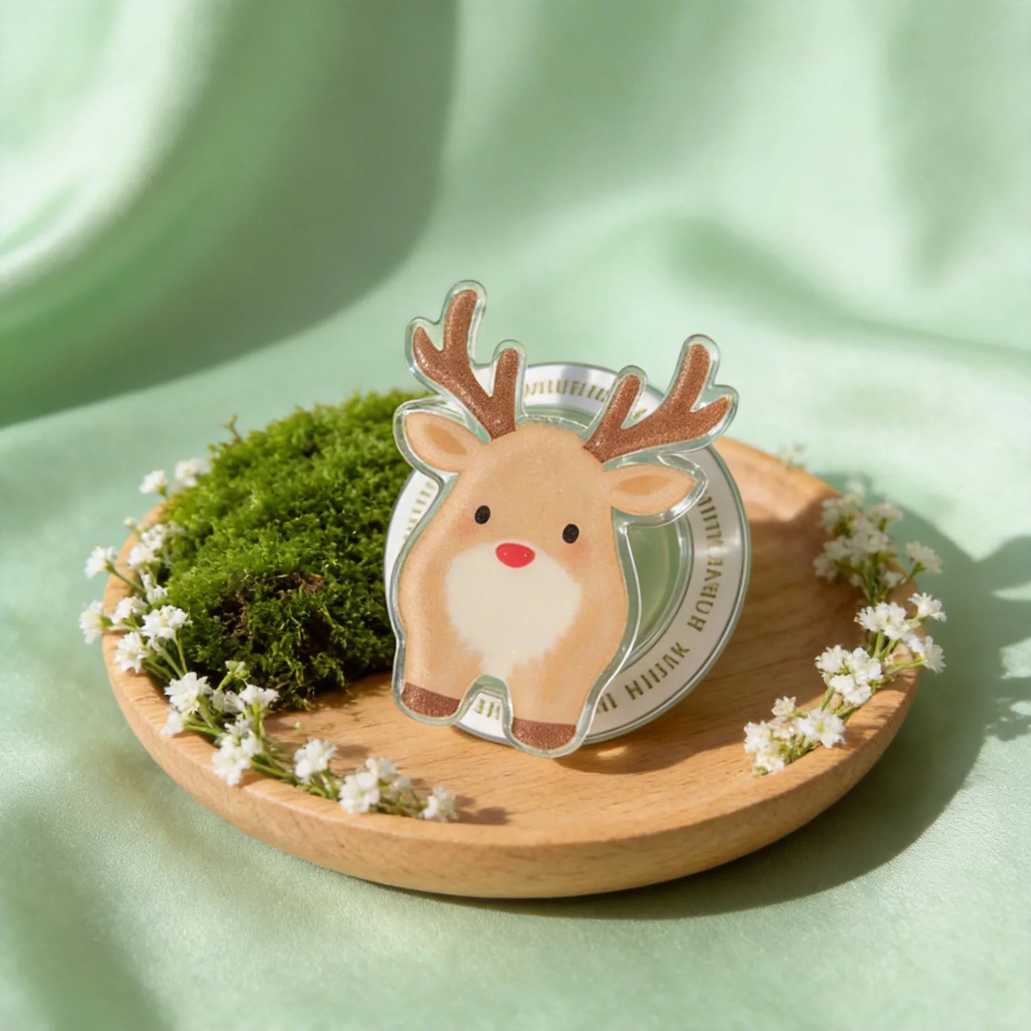 Cute Deer Shape Phone Grip Stand