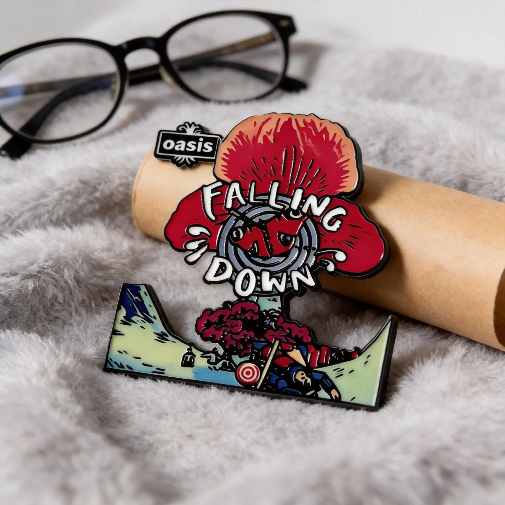 FALLING DOWN Creative Fridge Magnet