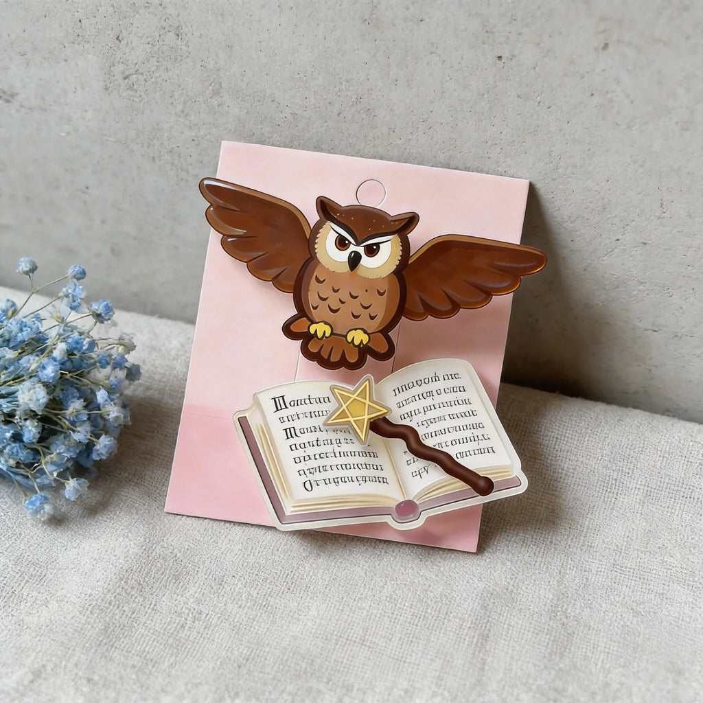 Magic Owl Hair Clip