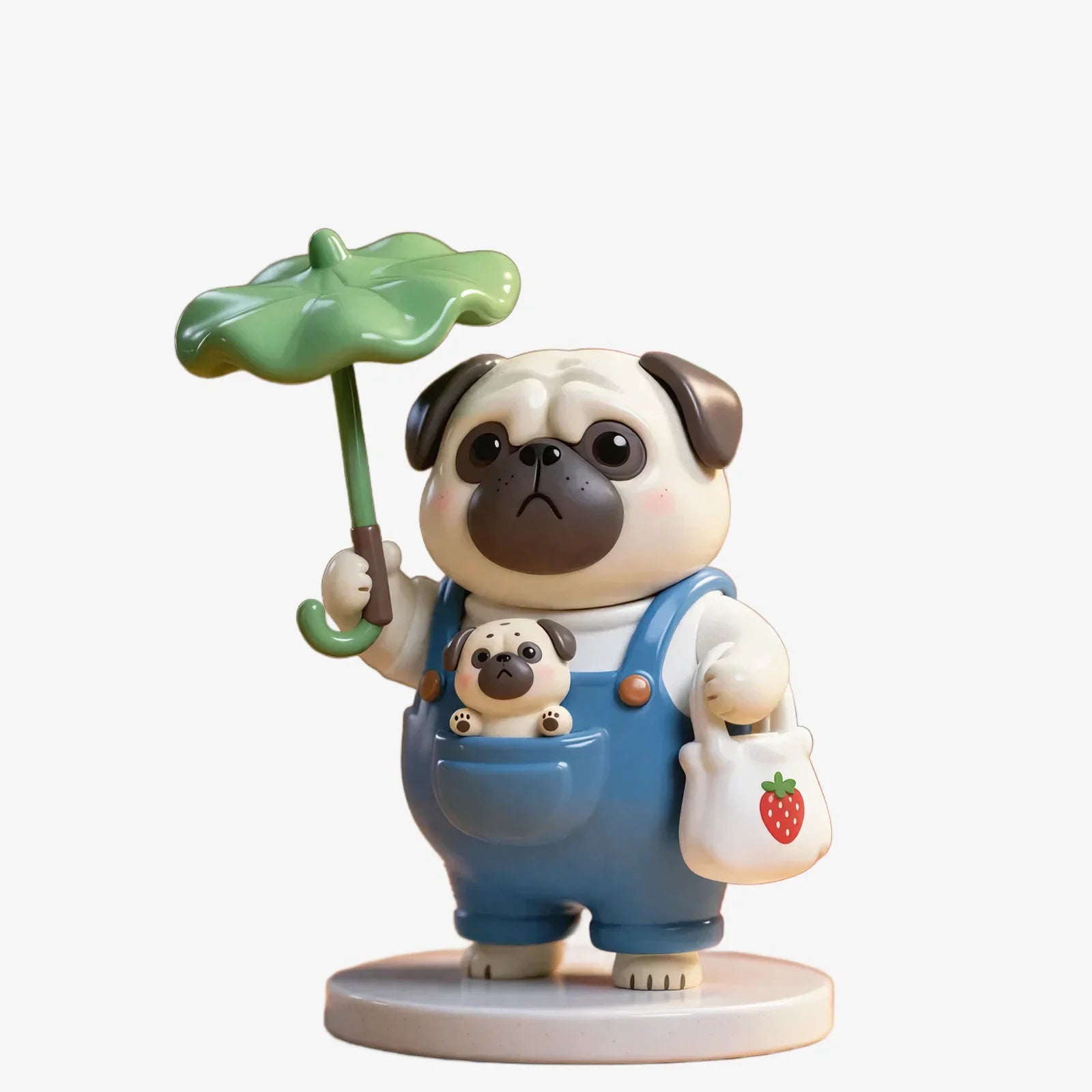Cute Pet Umbrella Shape Figure