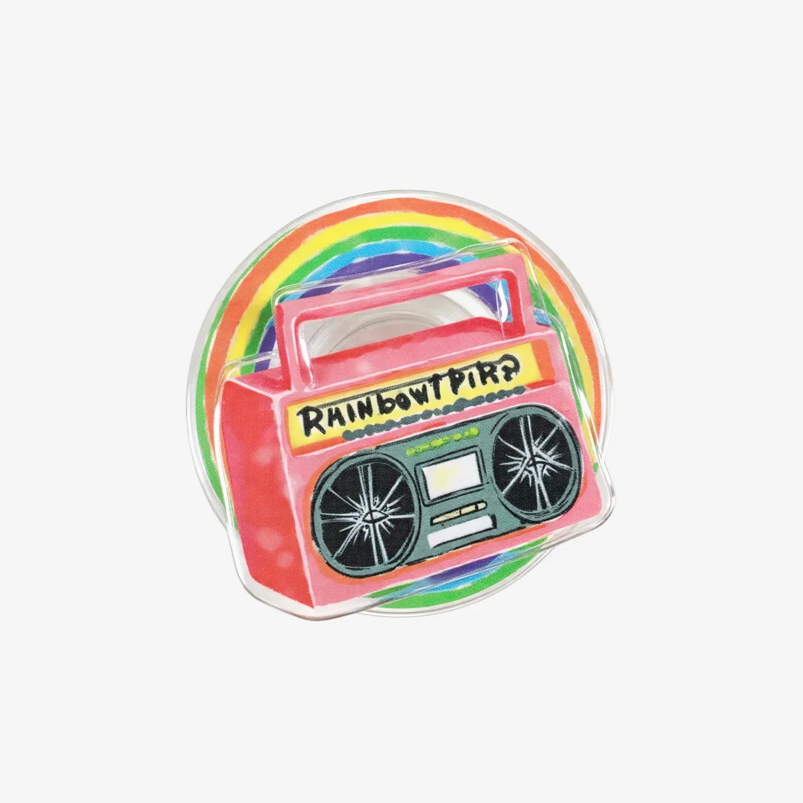 Rainbow Radio Phone Grip Stand