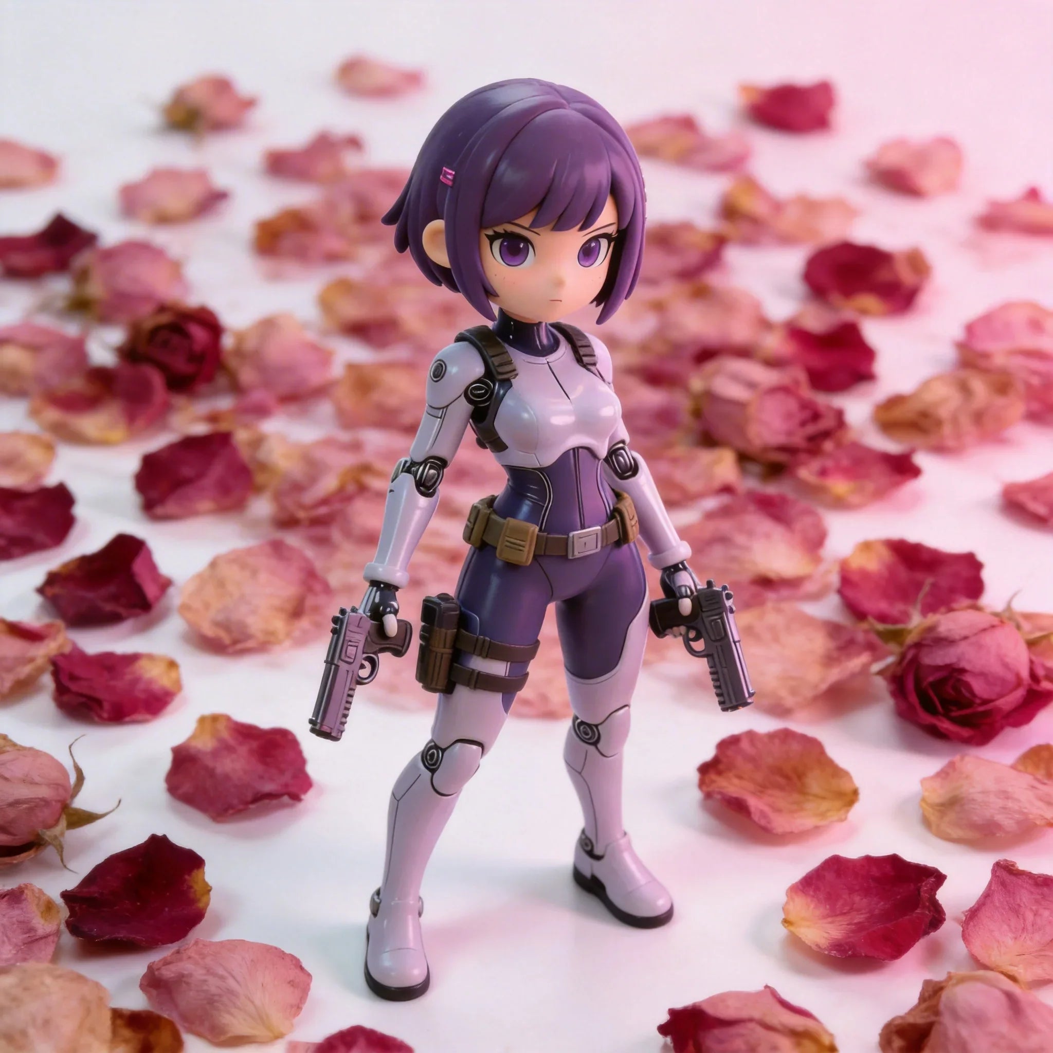 Cyber Style Girl Figure