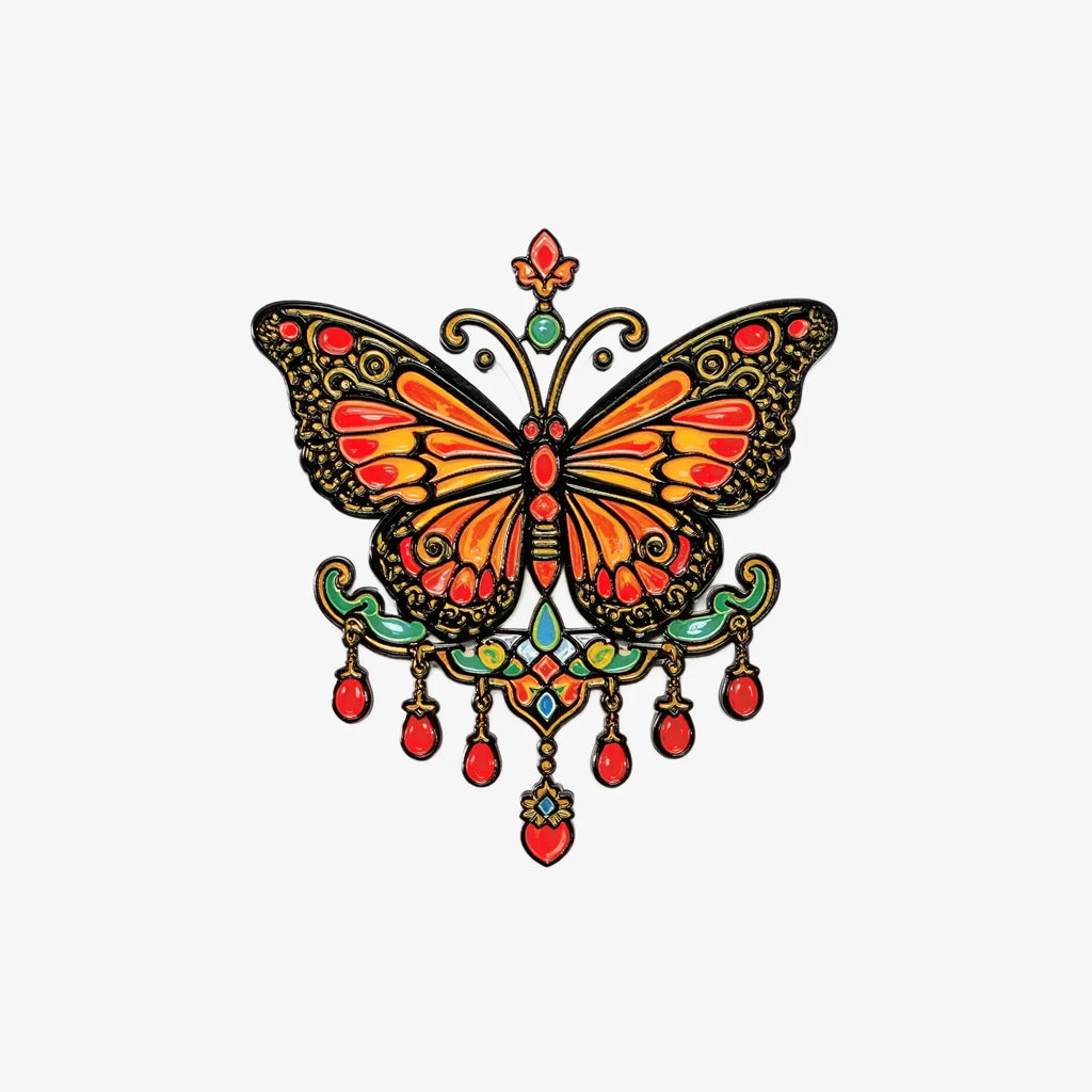 Gorgeous Butterfly Decor Fridge Magnet