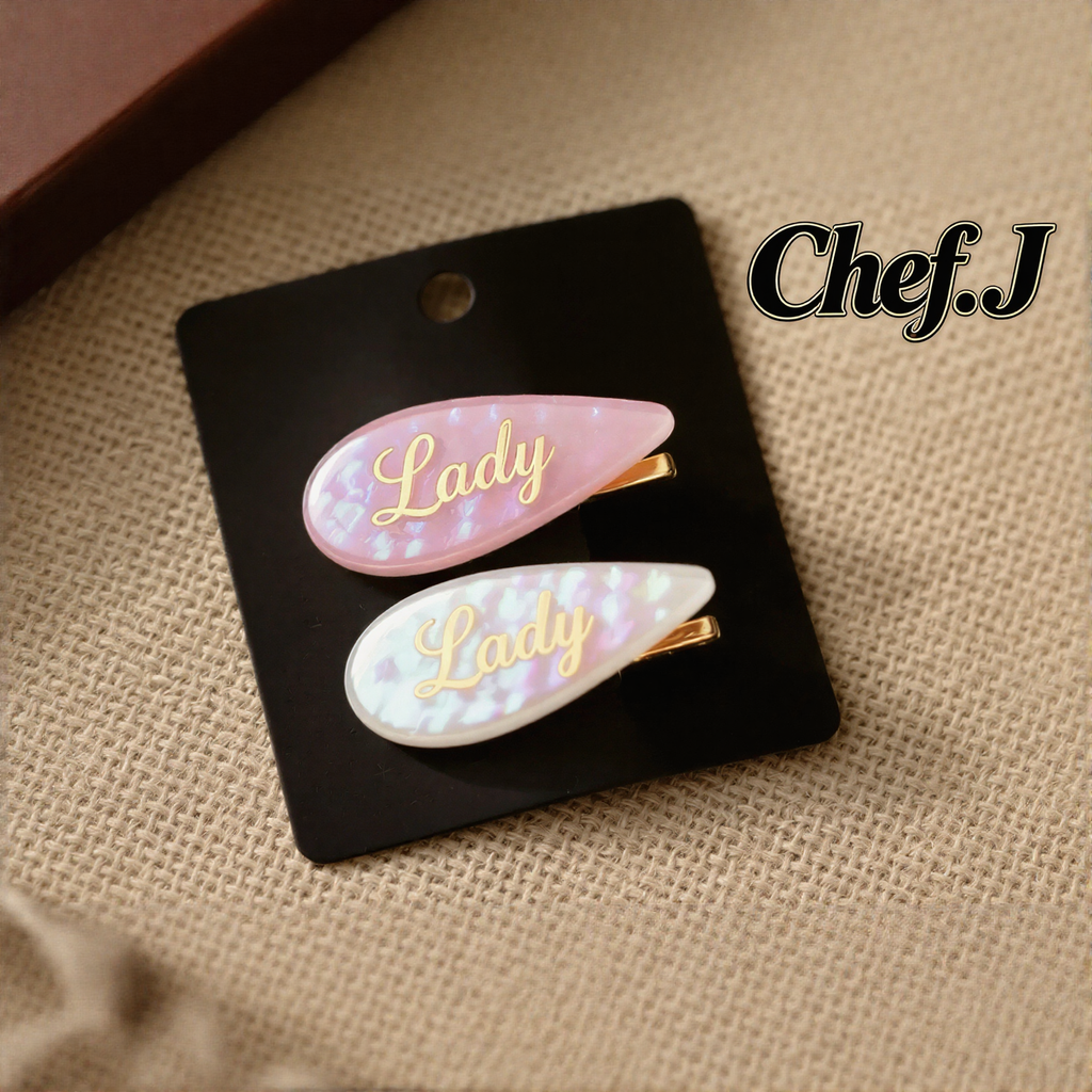 Teardrop Lady Hair Clip