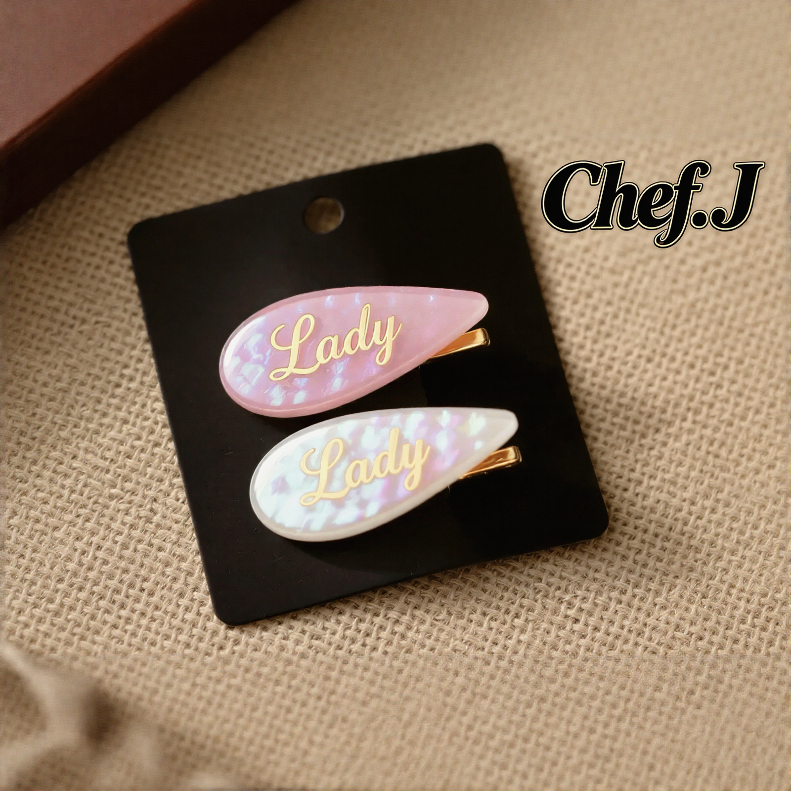 Teardrop Lady Hair Clip