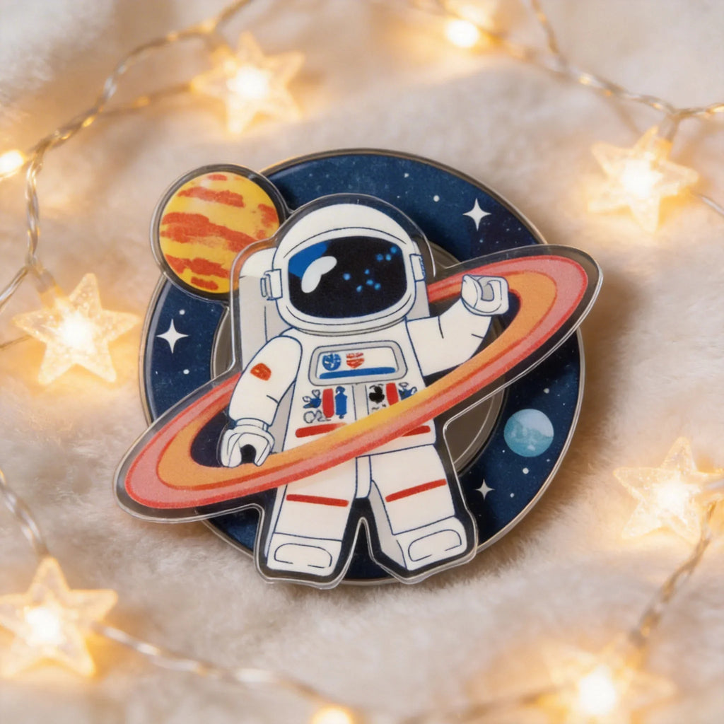 Space Astronaut Phone Grip Stand