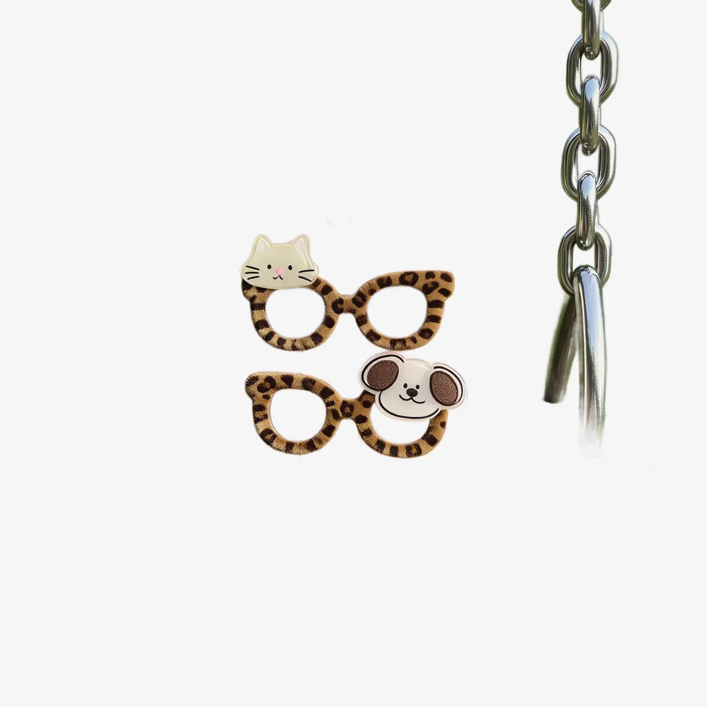 Cute Pet Leopard Hair Clip