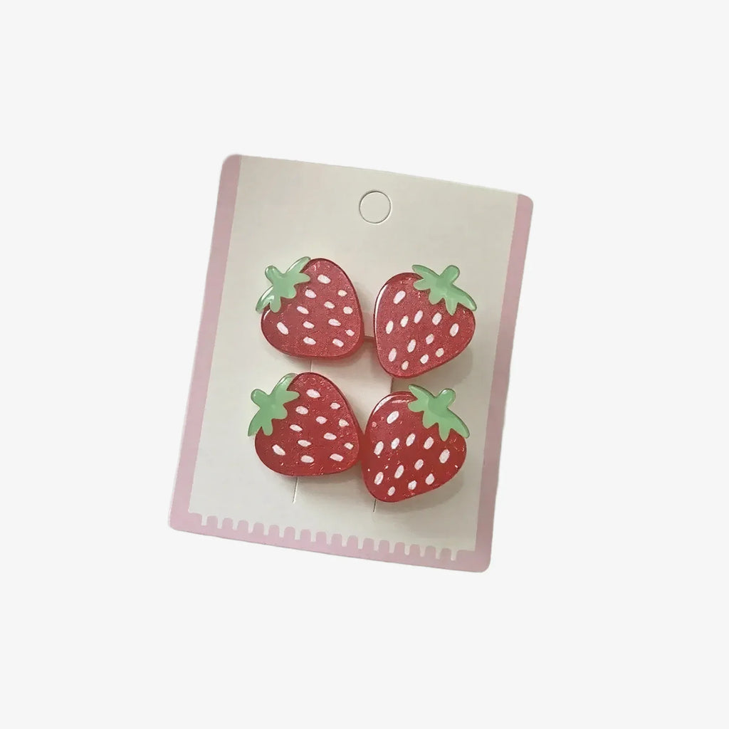 Cute Strawberry Hair Clip