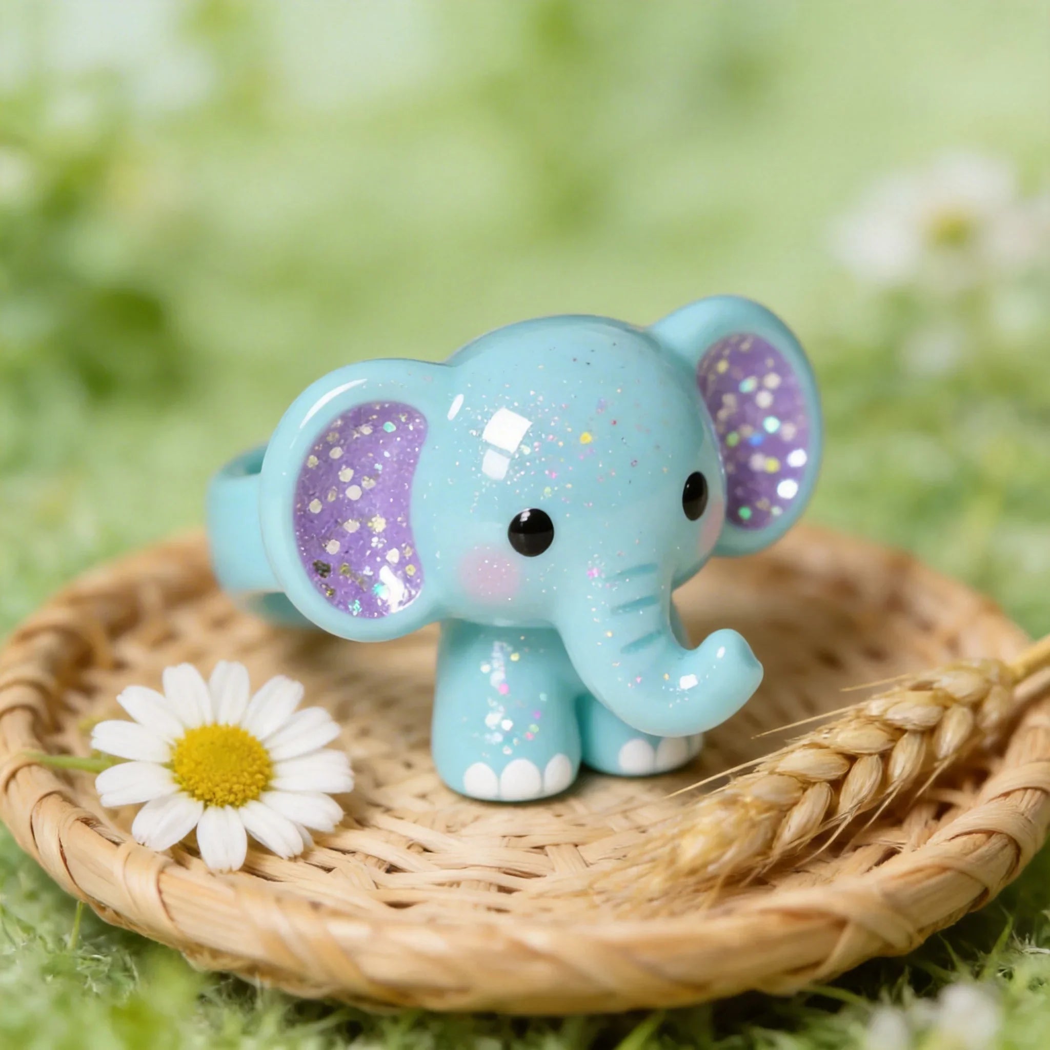Cute Elephant Shaped Ring