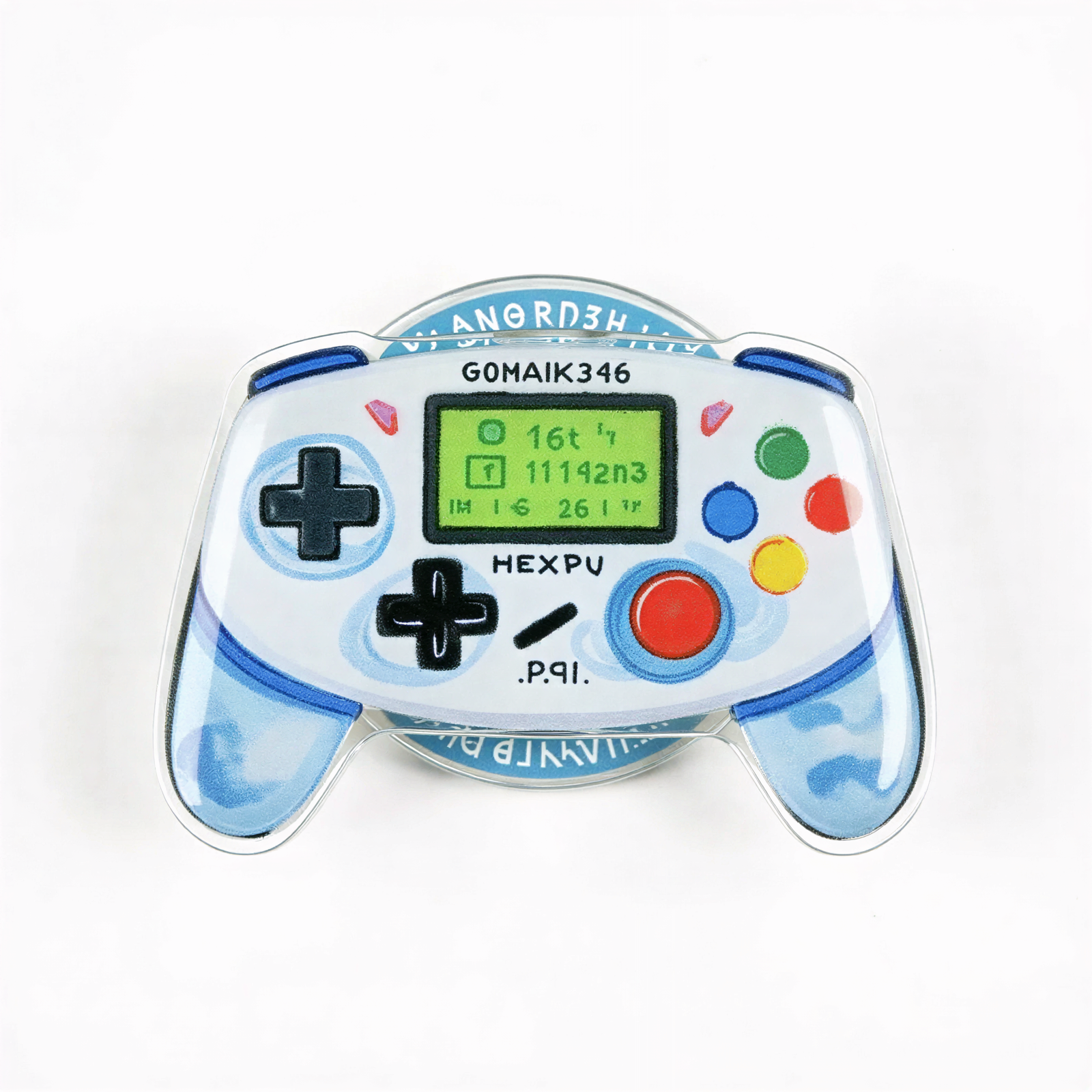 Gamepad Style Phone Grip Stand