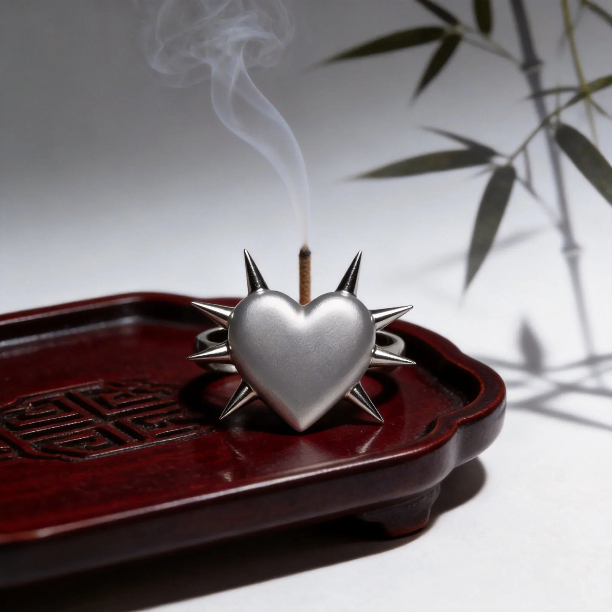 Spiked Heart Ring