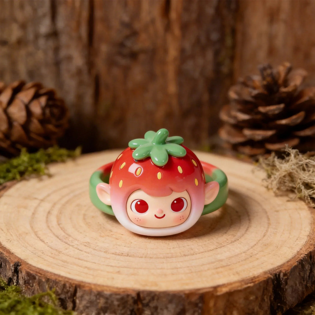 Strawberry Cute Shaped Ring