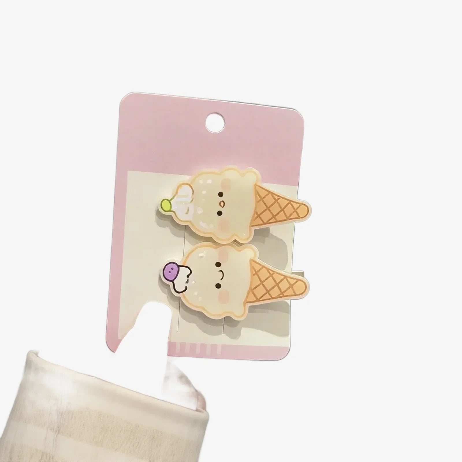 Cute Ice Cream Hair Clip