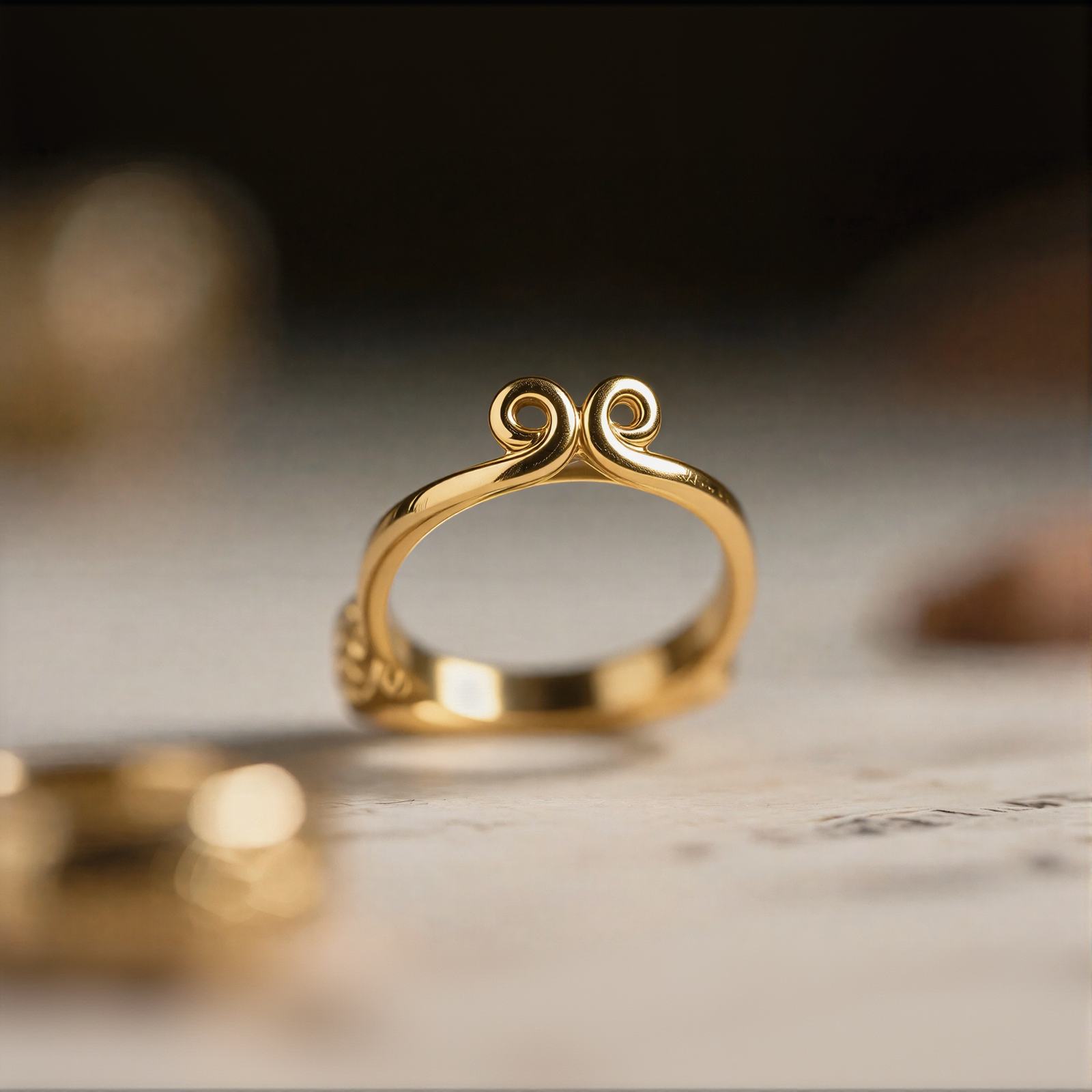 Double Spiral Rings