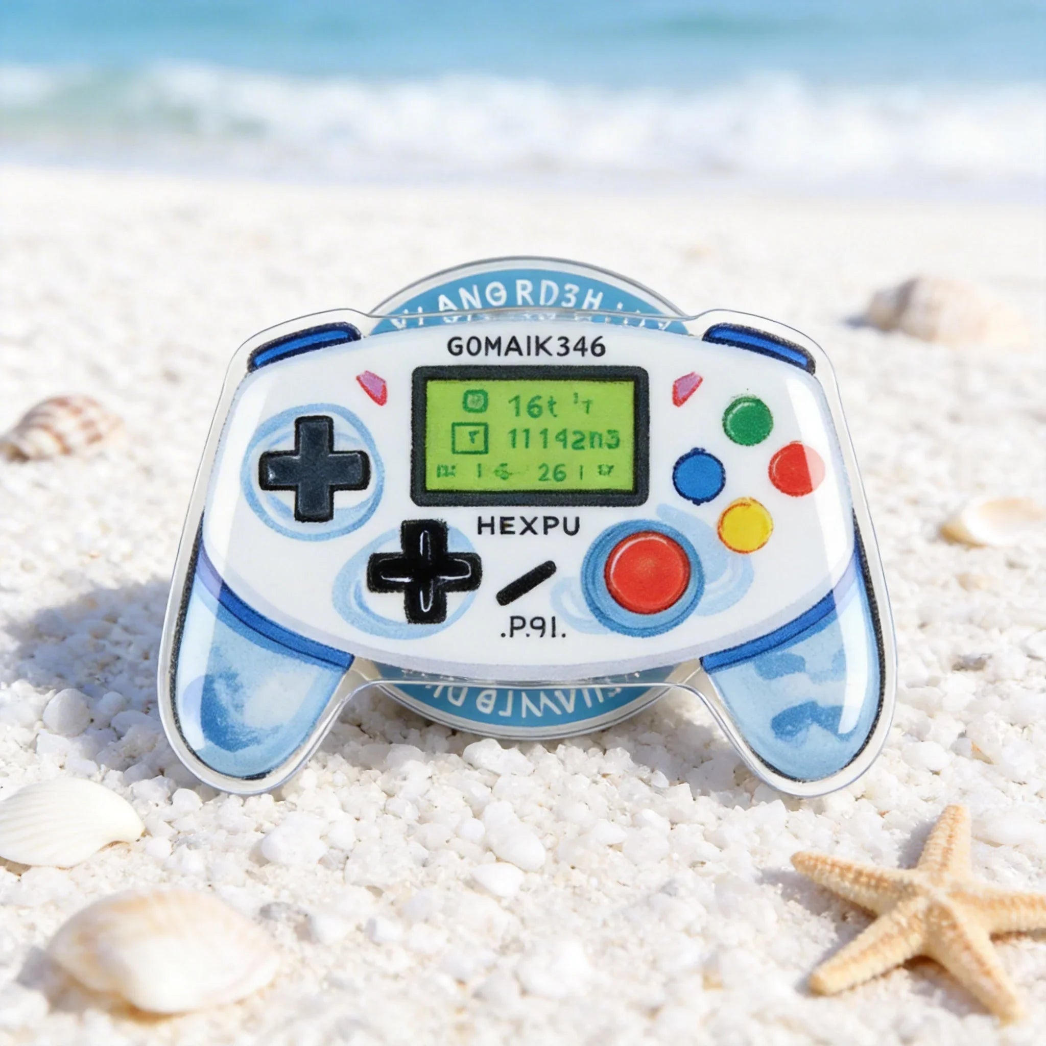 Gamepad Style Phone Grip Stand