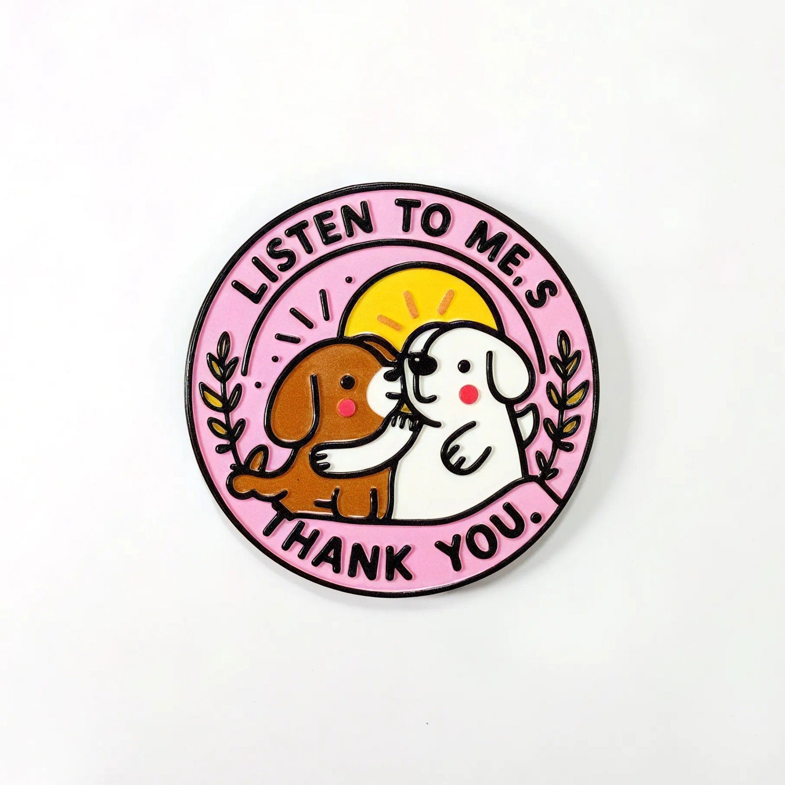 Puppy Cuddle Fridge Magnet