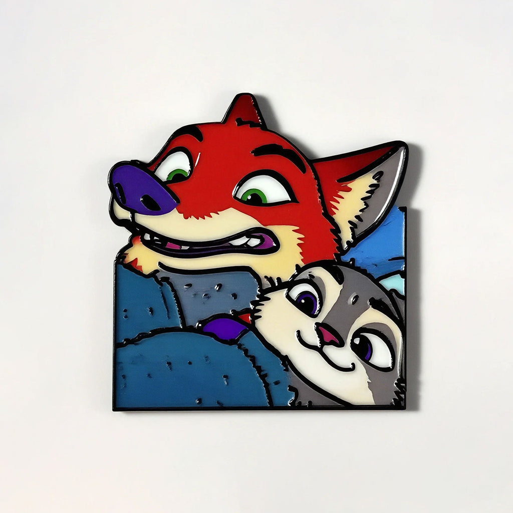 Nick & Judy Fridge Magnet