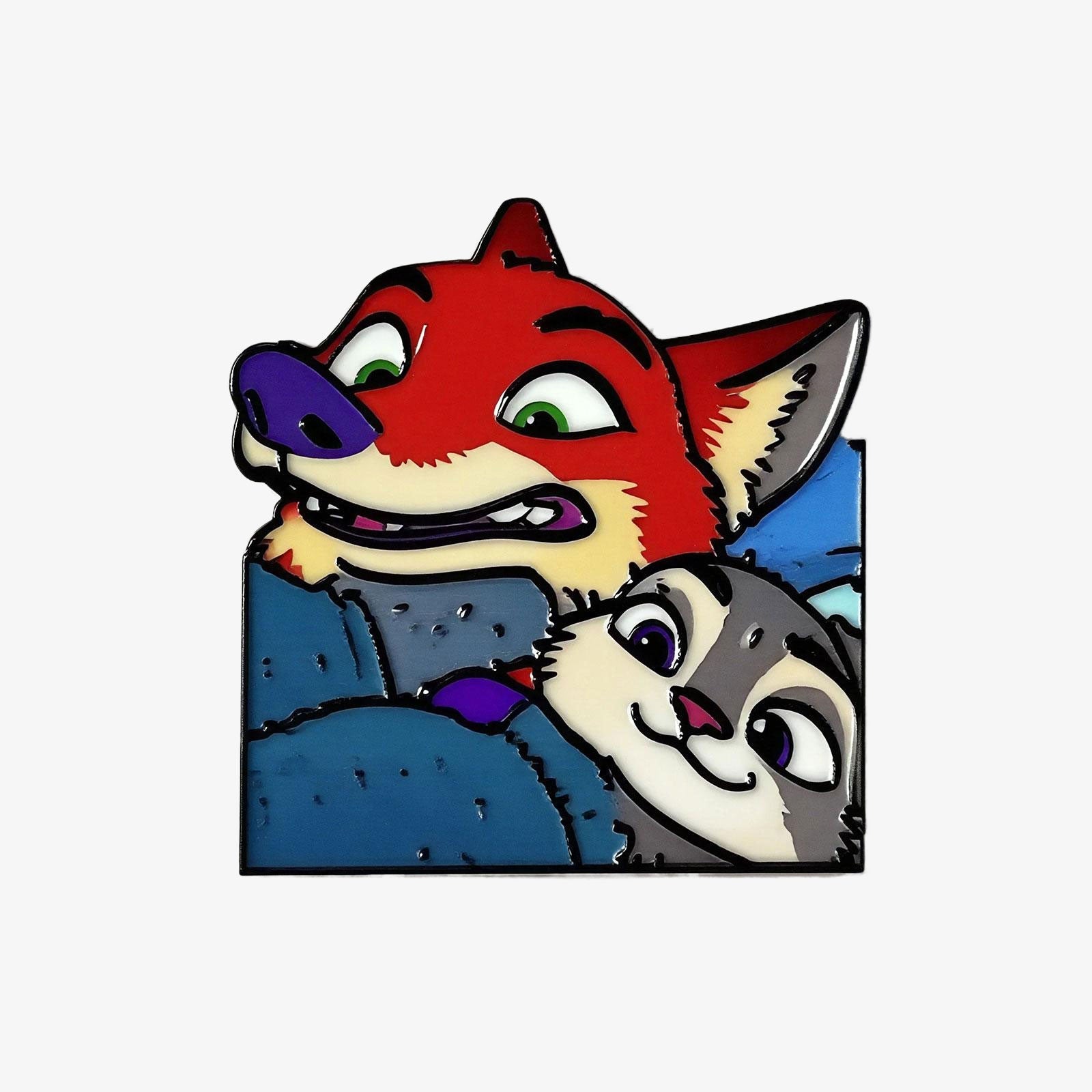 Nick & Judy Fridge Magnet